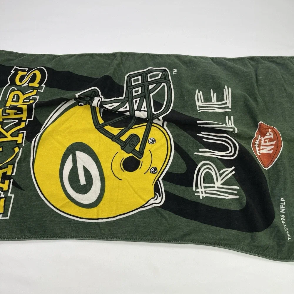 Vintage NFL Green Bay Packers 1996 Beach / Pool Towel RARE